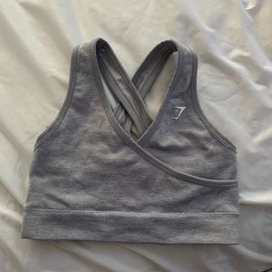 Gymshark Camo Seamless Sports Bra- Lilac